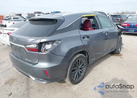 2016 Lexus Rx 450H F Sport z USA, uszkodzony, nr VIN 2T2BGMCA8GC001389